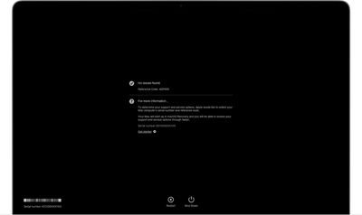 macos big sur apple diagnostics results no issues